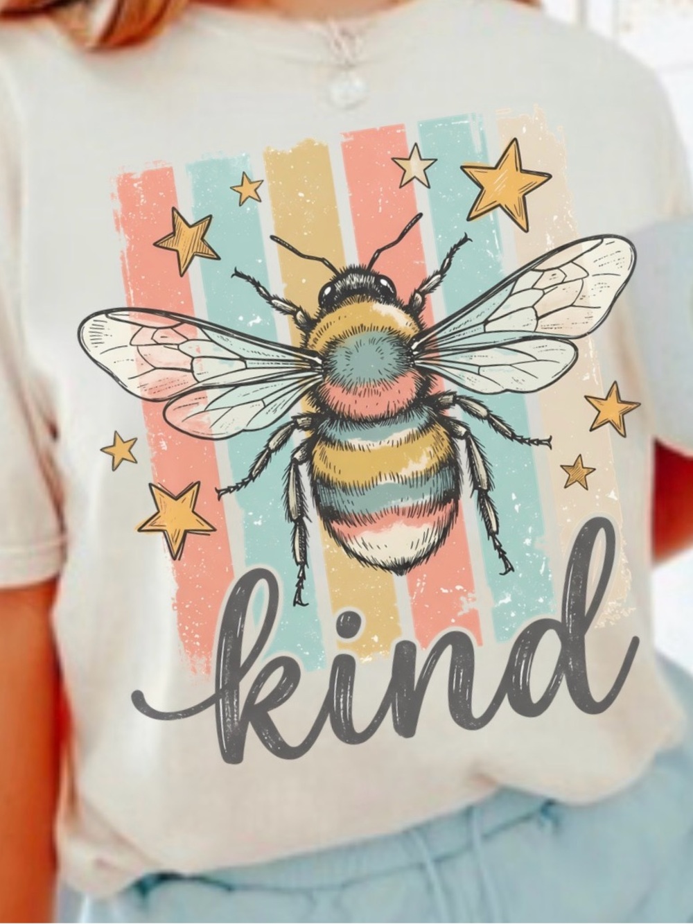 NEW Comfort Colors Be Kind Graphic Tee, Oversized Shirt